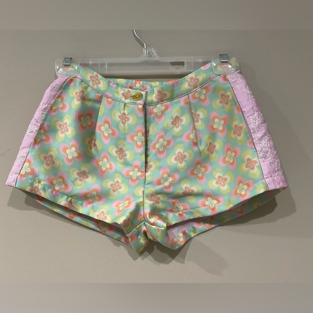 🌹🌹🌹Angel’s Face Girl’s Shorts, Pocketed Adorned Zipper Pleated, 10-11 years old